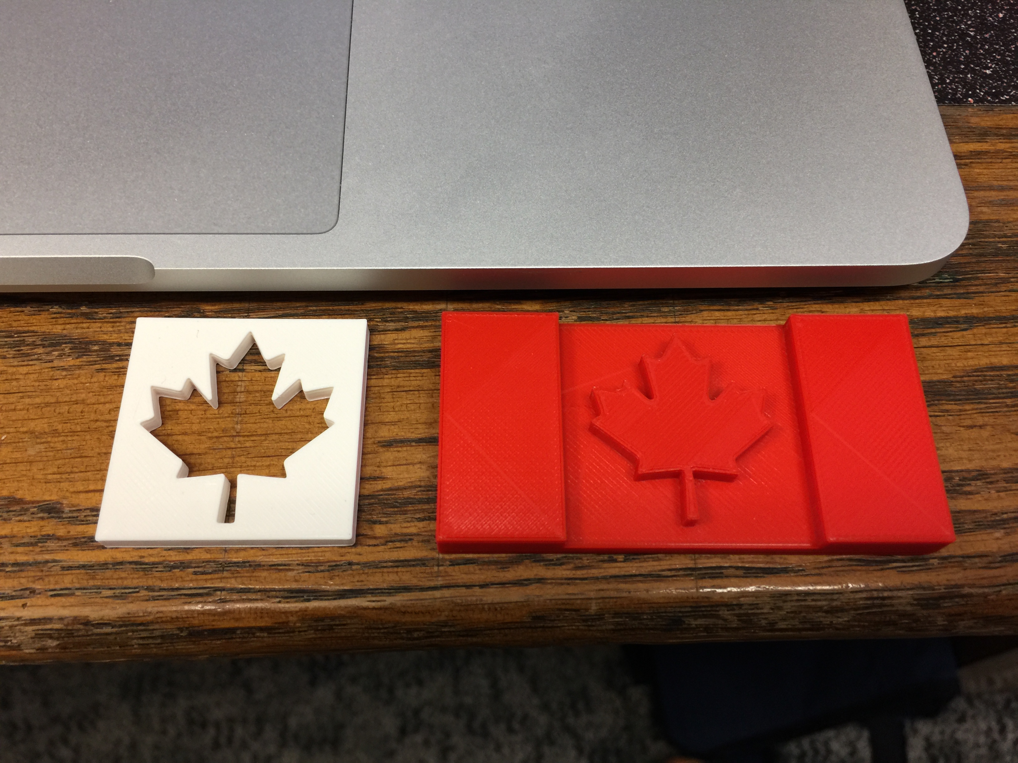 Two Piece Canada Flag