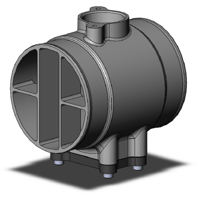 Mazda CX-5 - Skyactiv 2.5 - MAF Housing for DIY Intake (V0.3) | 3d print model