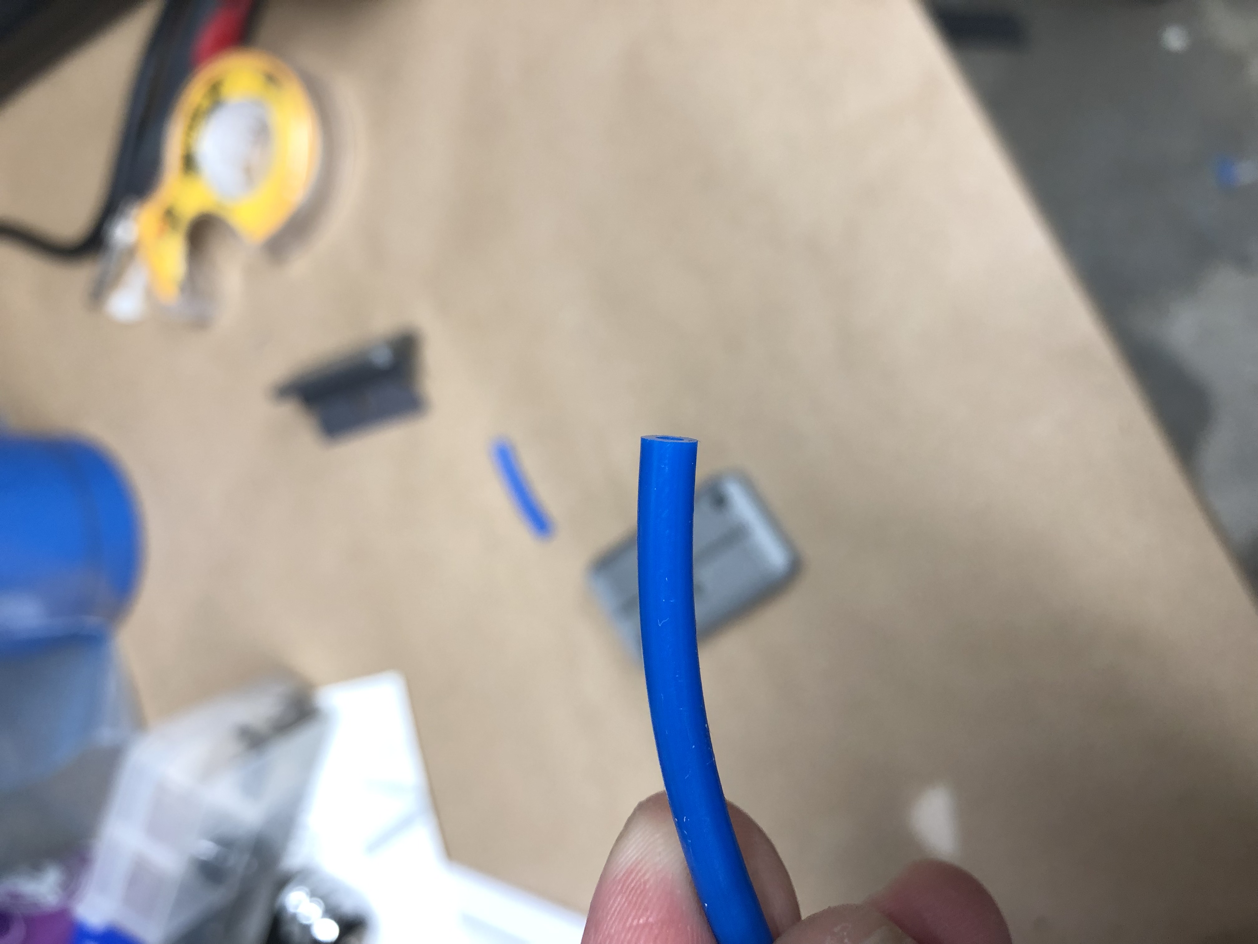 Simple Bowden Tube Cutter