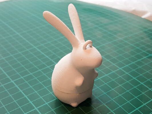 Rabbit Decoration (treat holder) | 3d print model