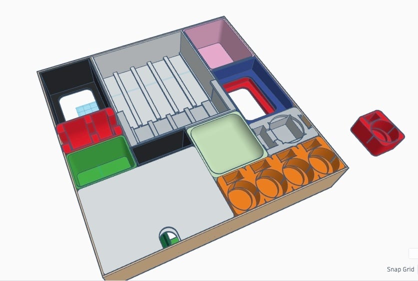 Insert for The Thing board game by Pendragon