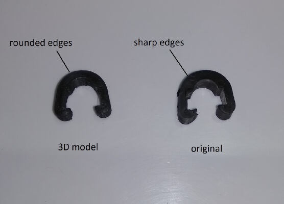 Bicycle hose clips (single and twin) | 3d print model