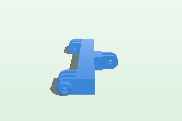 Y Go Pro Mount | 3d print model