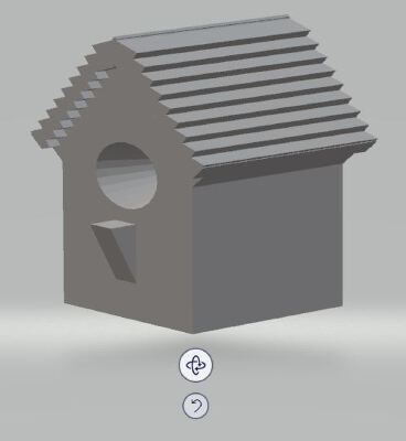 Wingspan board game bird house action selection marker | 3d print model