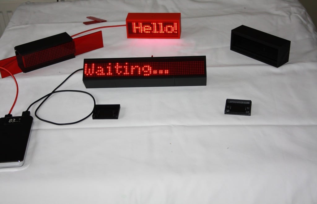 LED Matrix Modular Case System