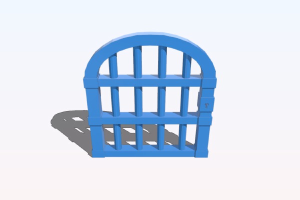 OpenForge Prison Door | 3d print model