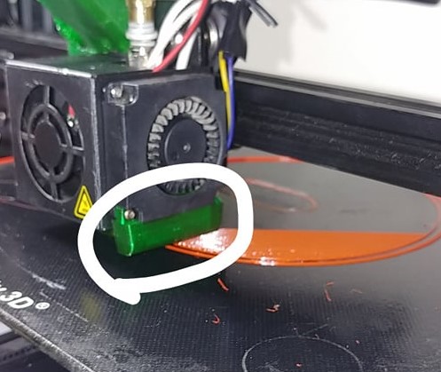 Longer Reinforced Part Cooling Ring Duct for Creality Ender 3