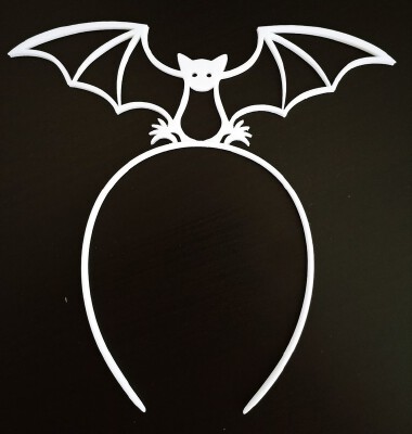 Halloween Bat Hoop (toddler) | 3d print model