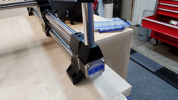 OneFinity CNC Vacuum hose boom mount | 3d print model