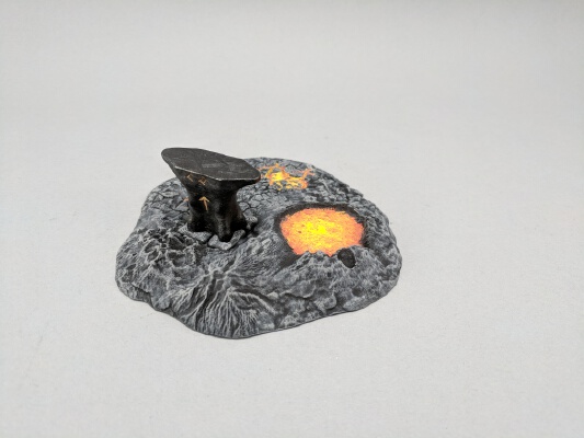 28mm Fire Giant's Forge | 3d print model