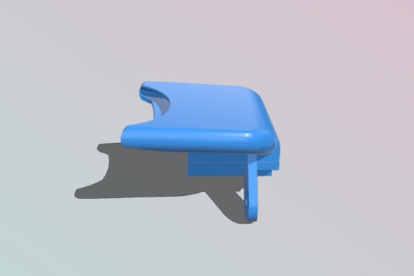 CR 10S Pro - Reworked OEM Cooling Fan Duct | 3d print model
