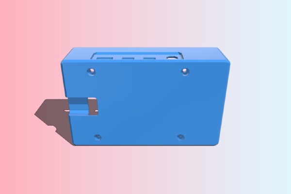HyperPixel 4.0 Pi 4 Case | 3d print model
