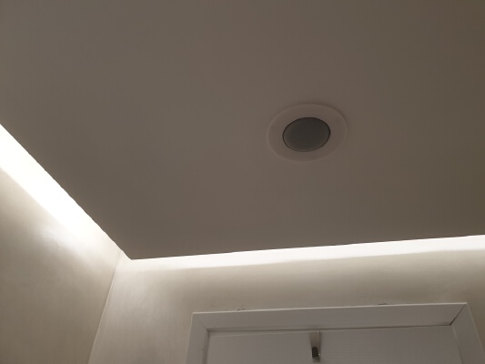 Google Home Mini Ceiling Mount Thicker Rings | 3d print model