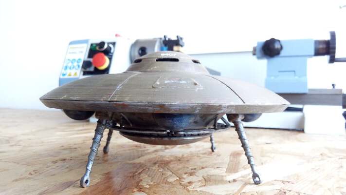UFO WWII | 3d print model