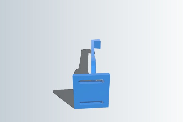 Anti-slam Lock Arm - Child Safety | 3d print model