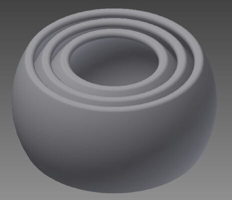 Interlocking spheres | 3d print model