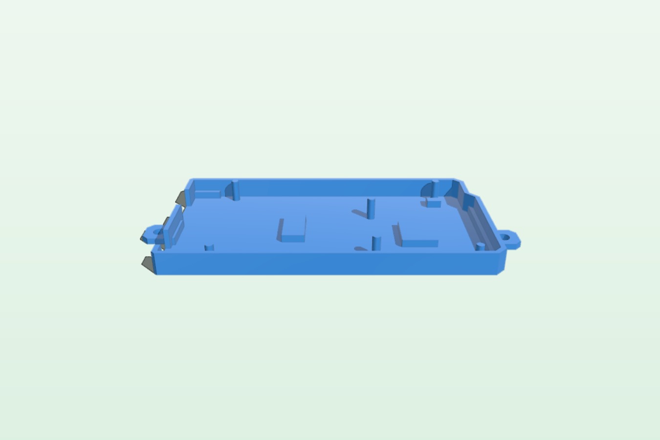Arduino Mega 2560 Full Bottom Coverplate with mounting screws mod