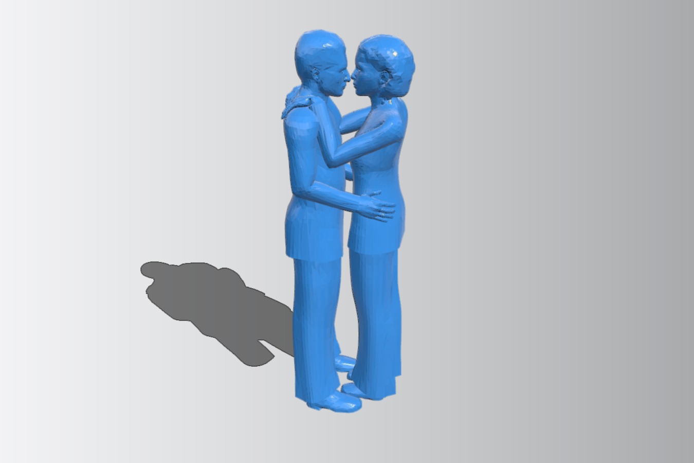 Couple in love slow dance HQ