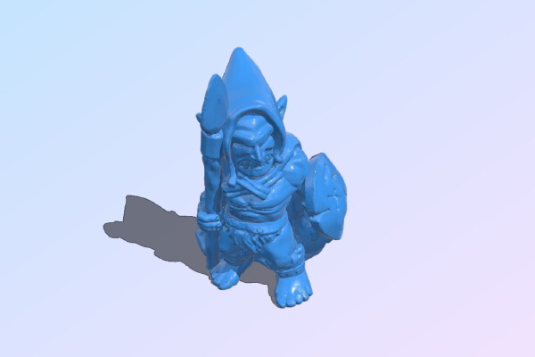 Kyn Finvara Goblin Warrior (28mm_32mm scale) | 3d print model