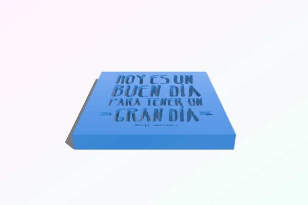 Mr Wonderful - Gran día | 3d print model