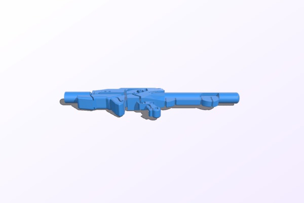 Pan-O Light Rocket Launcher for Infinity: the Game | 3d print model