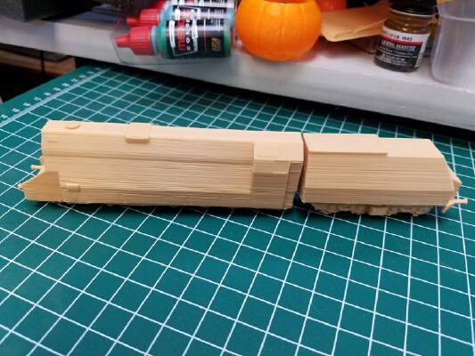 Remix Armored Locomotive 1_100 Scale | 3d print model