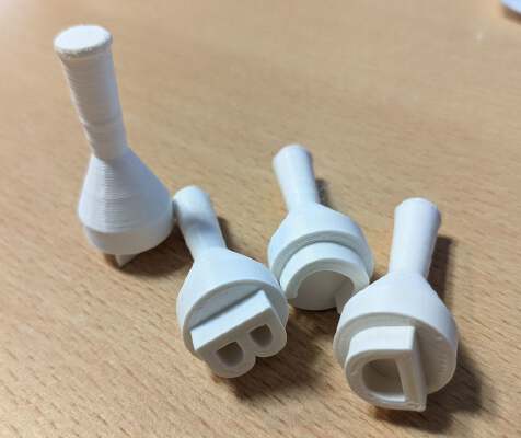 Letter stamps (play-doh) | 3d print model