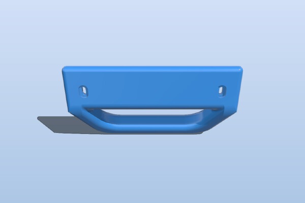 Griff Nordfrost Gefrierschrank _ Nordfrost Freezer Handle | 3d print model