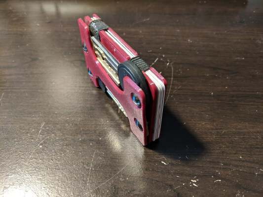 Minimalist Wallet and Key Organizer | 3d print model