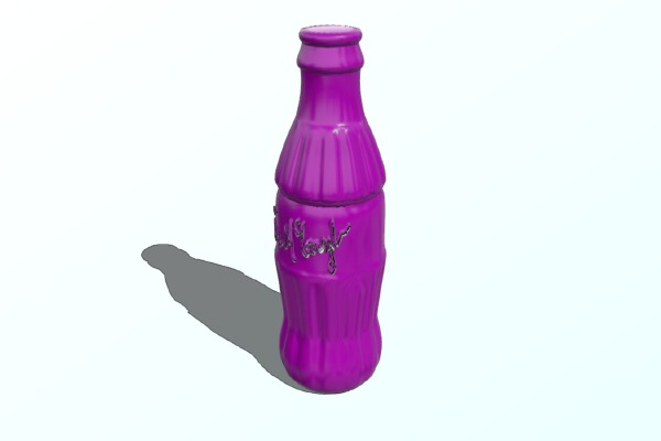 Pop Bottle (gnamp) | 3d print model