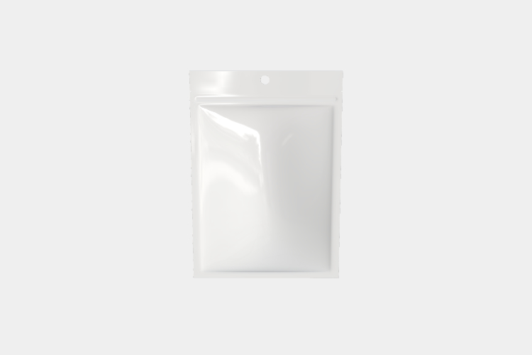 Mylar Pouch Plastic Bag Mockup