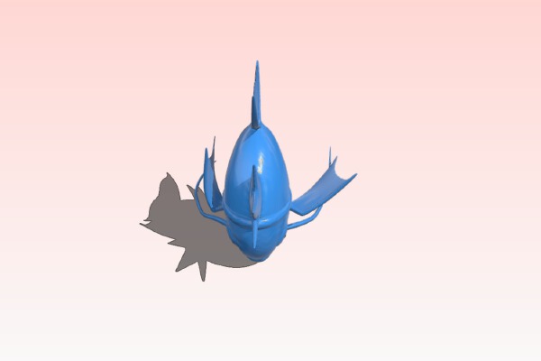 Carp – fish | 3d print model