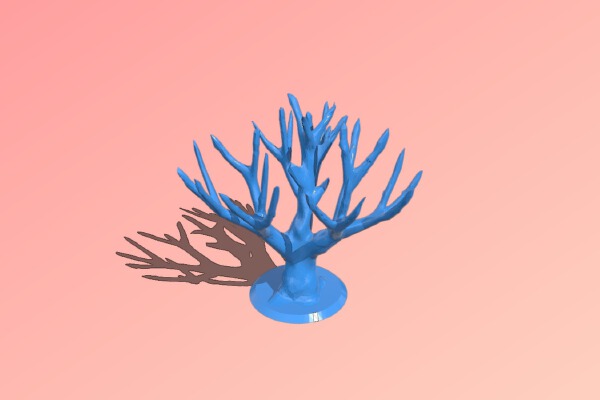Tree with base | 3d print model