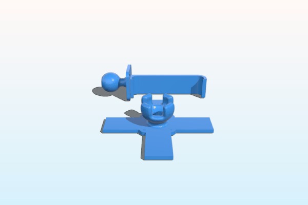 Lumia 1020 regulable tripod | 3d print model