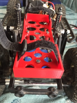 SCX10 Battery Box Relocate Set Axial | 3d print model
