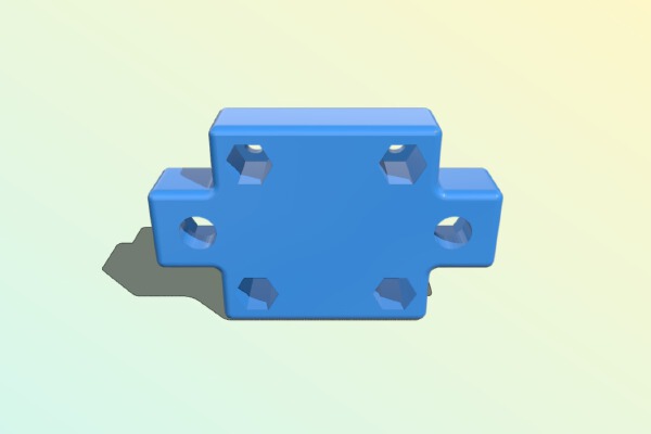 Tevo LM carraiage addapter for Duet Smart Effector | 3d print model