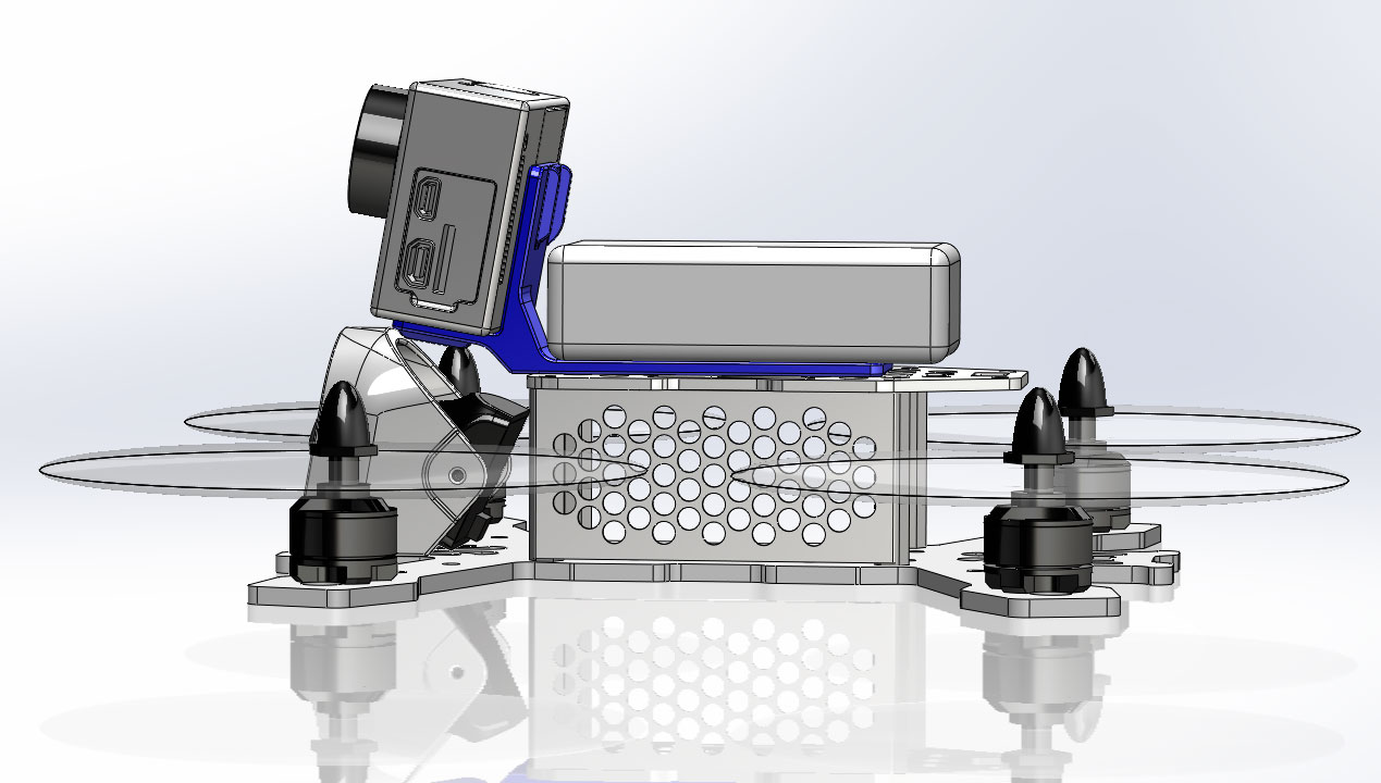 Gopro & Xiaomi Yi generic strap-on mount