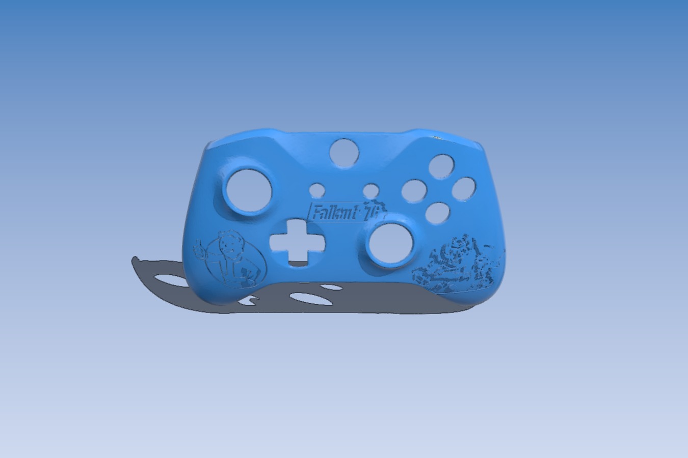 Xbox One S Custom Controller Shell: Fallout 76 Edition