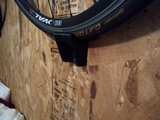 BIKE, PEDAL WALL MOUNT-RACK, ANGLED MOUNT | 3d print model