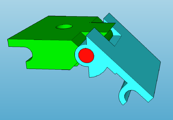 Fold-up dial indicator | 3d print model