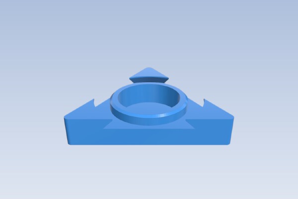 Triangular Dovetail Joint | 3d print model