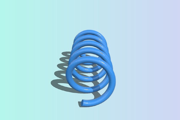 spring | 3d print model