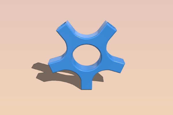 Screw Driver Fidget Spinner Tool | 3d print model