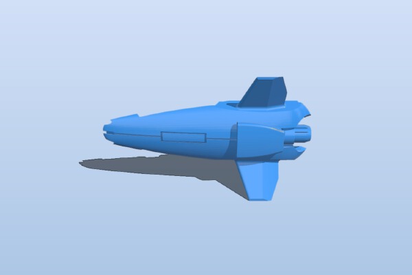 Almond Cruiser | 3d print model