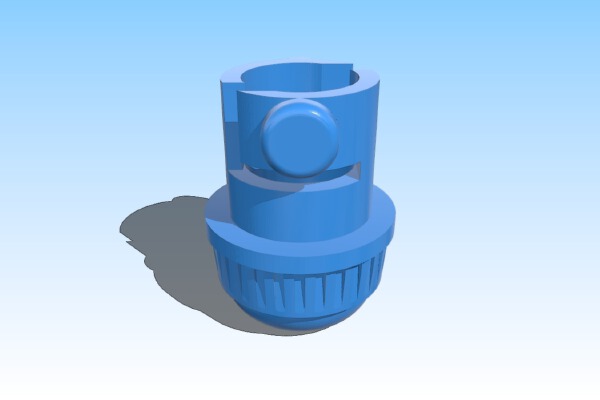 Replacement Cap for Generic Deburring Tool | 3d print model