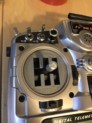 Tamiya Truck 1_14 FrSky Taranis Shift Gate | 3d print model