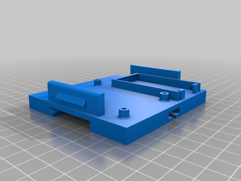 OpenEVSE carril din mount