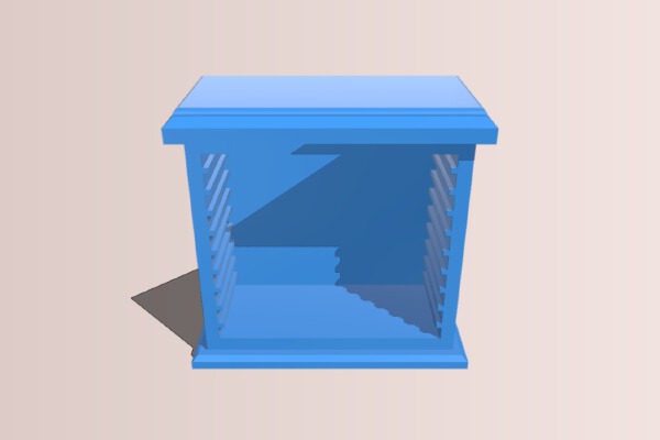 Microscope Slide Storage styled on Sir Sherrington's Histology Box | 3d print model