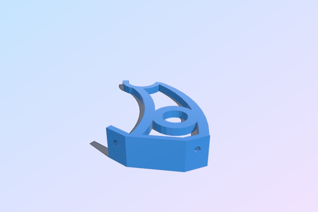 MendelMax Spool Mount PVC