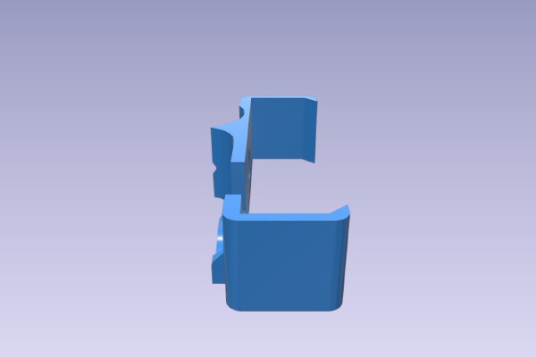 Anet A8 flex TPU adapter | 3d print model
